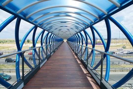 blue corridor