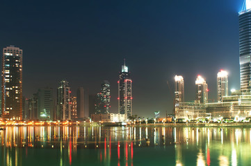 Obraz premium Down town of Dubai city