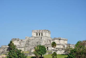 Fototapeta premium Mayan Ruins at Tulum in Mexico