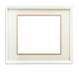 white frame