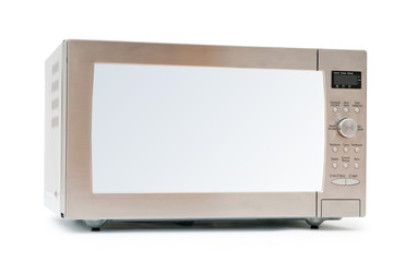 Fototapeta premium Microwave oven on the table