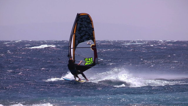 high jump from wave windsurfing
