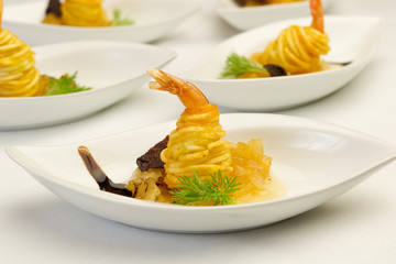 Gambas im Teigmantel