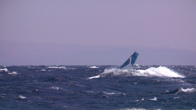 high jump from wave  windsurfing