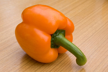 Fresh appetizing Bulgarian pepper