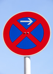 Verkehrsschild Halteverbot