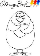 Coloring Book - Chick