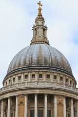 Fototapeta na wymiar Dome of St. Paul´s Cathedral, London, UK