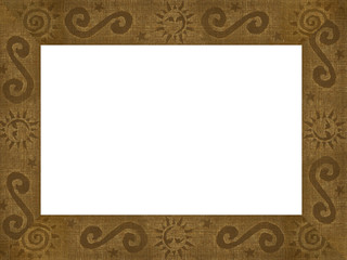 gold frame