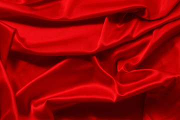 Obraz premium red satin background