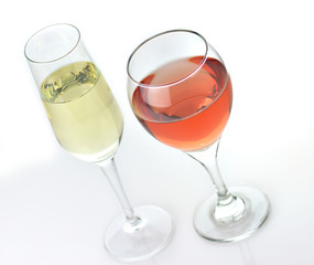 wine glasses