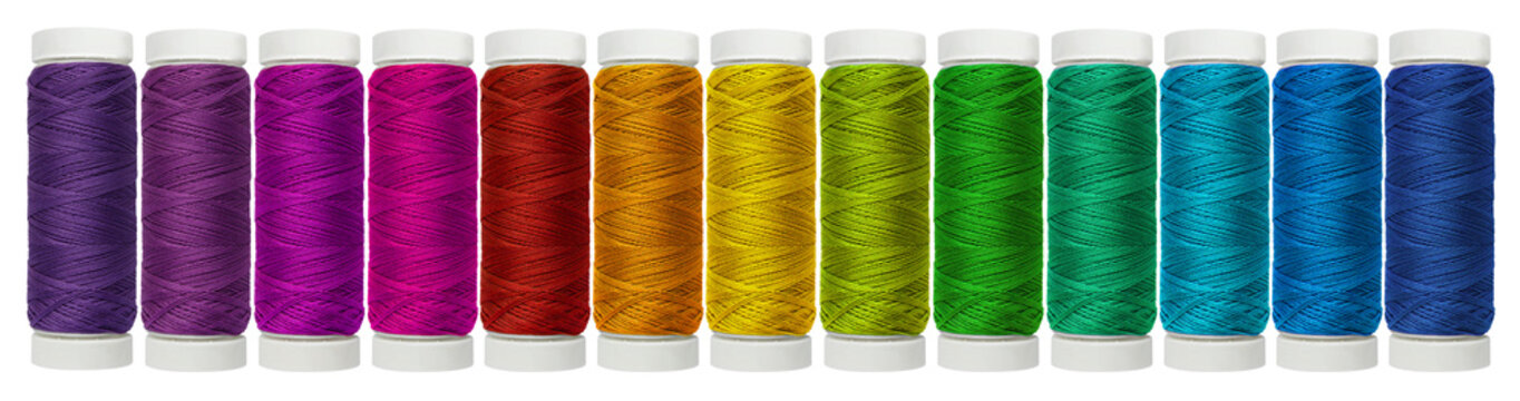Spagnolette di filo multicolore