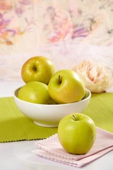 green apples