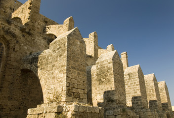 Fototapeta na wymiar Old Town Wall, Famagusta, Cypr