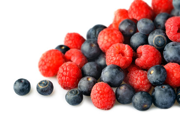Raspberries & Blueberries