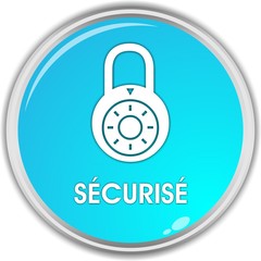 bouton accés sécurisé