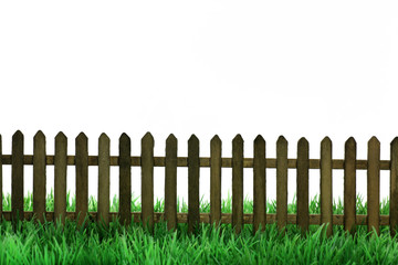Obraz premium gartenzaun