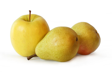 One Apple and Two Pears