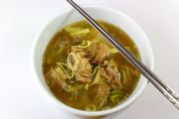 beef rib soup
