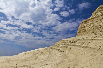 Particolare della Scala dei Turchi ad Agrigento