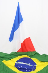 Fototapeta na wymiar Francja Brazylia