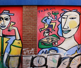 grafitti in Amsterdam