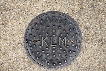 Kanaldeckel von Kuala Lumpur