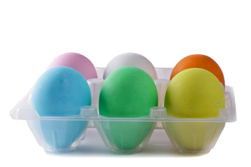 uova di cioccolato multicolore