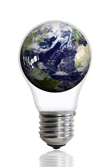 world light bulb