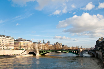 Obraz premium antique city building