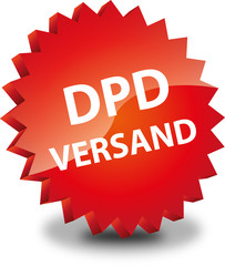 Button Rund DPD Versand