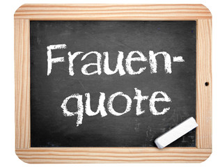Obraz premium Frauenquote
