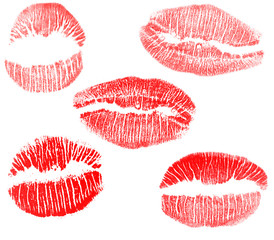 red lips imprints collection