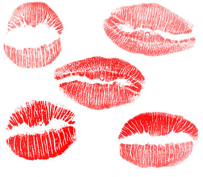 red lips imprints collection