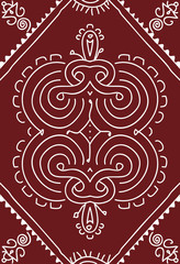 Folk, Tribal Designs, Motif, Wall Painting