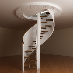 Round stair