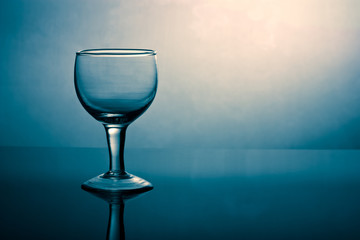 A glass