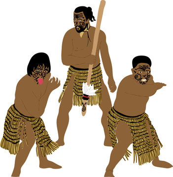 Haka danza maori