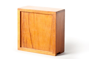 yellow square Wooden box