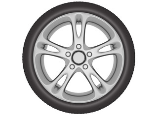 wheel with rim