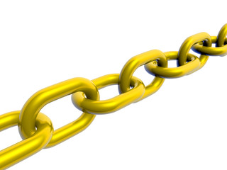 Obraz premium Golden chain