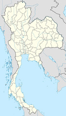 Thailand map