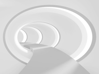 Obraz premium Abstract Tunnel