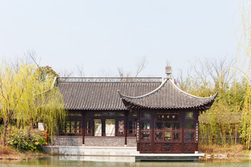 Naklejka premium slender west lake