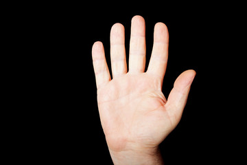 Flache Innenhand 034