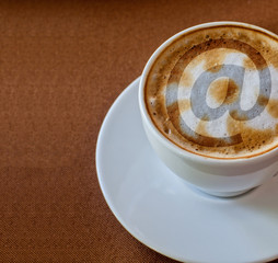 cappucino with email