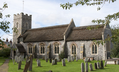 Rural English Church