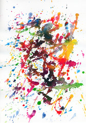 colorful abstract paint
