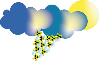 Radioaktiver Niederschlag © stolldesign14