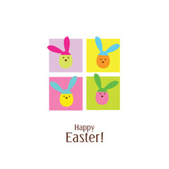 Easter card with copy space